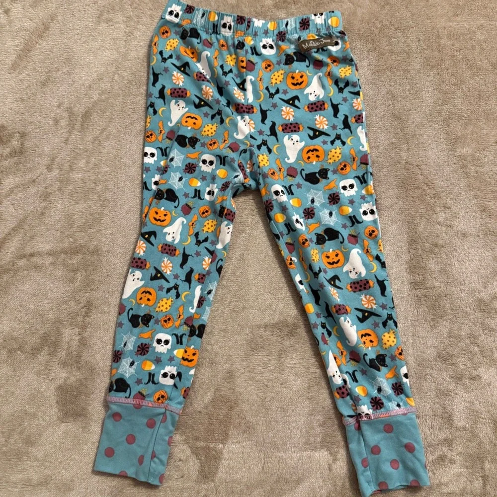 Matilda Jane Kids Moments With You Fright Night Halloween Pajama Set Teal Size 4